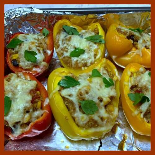 Quinoa Stuffed Peppers (4)